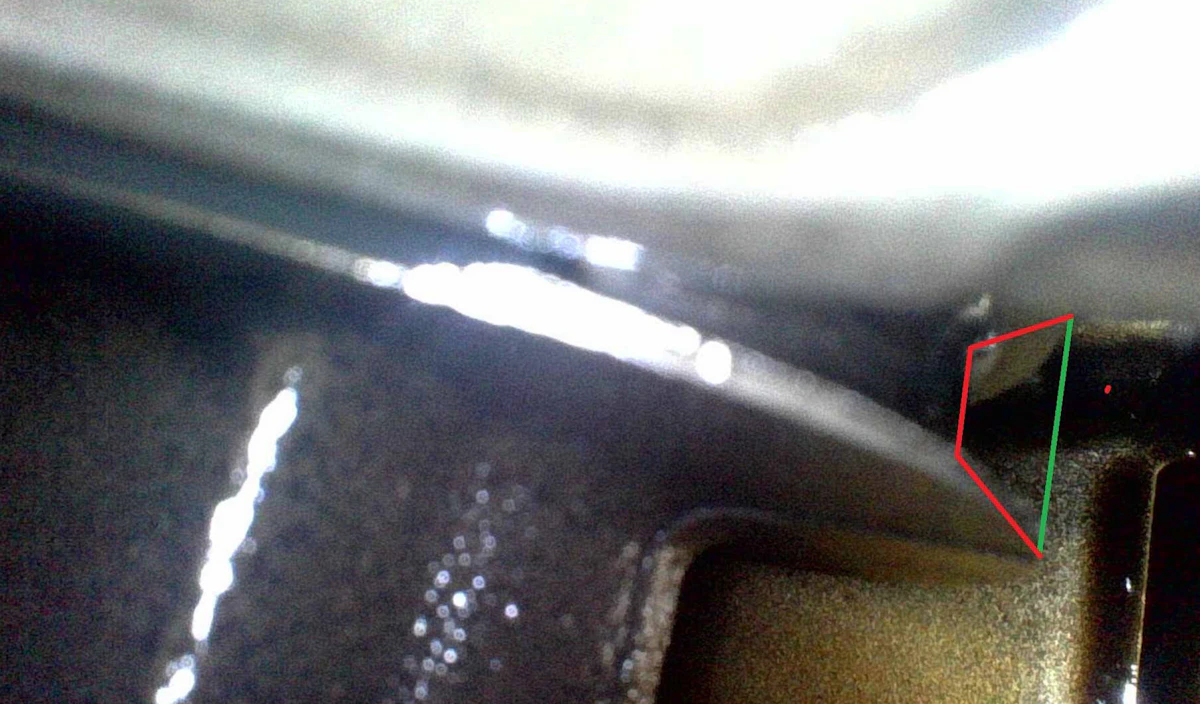 Camshaft Worn Markup 1